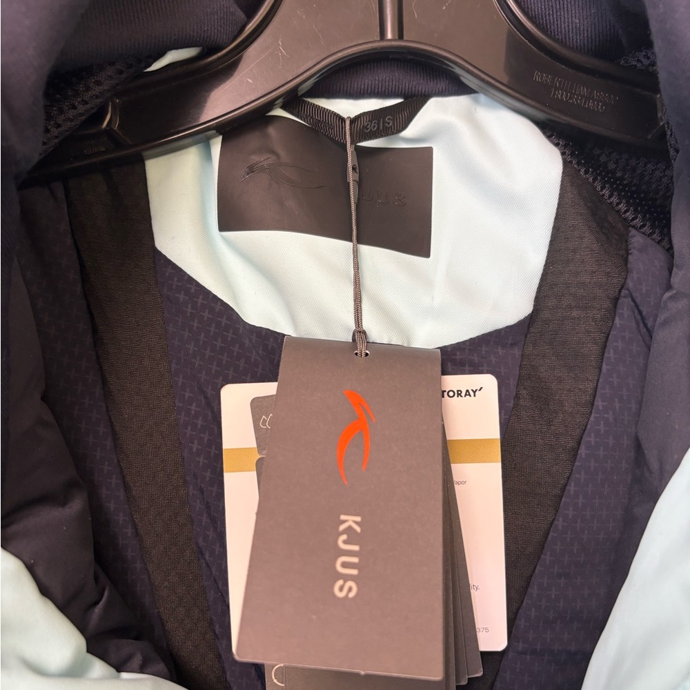 Women's Light Blue Ski & Snow Jacket - Picture 9 of 12